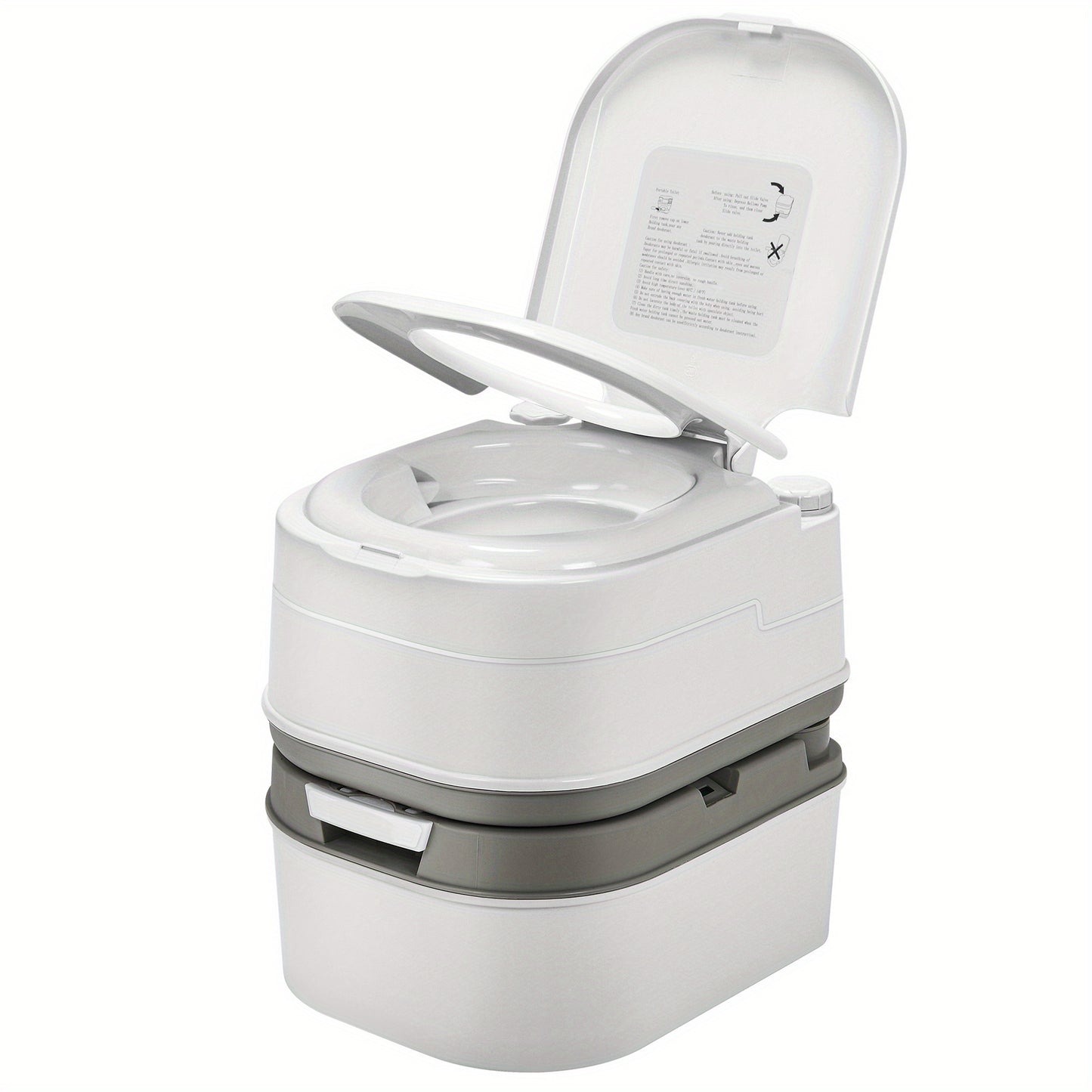 Portable 6.34 Gallon Camping Toilet