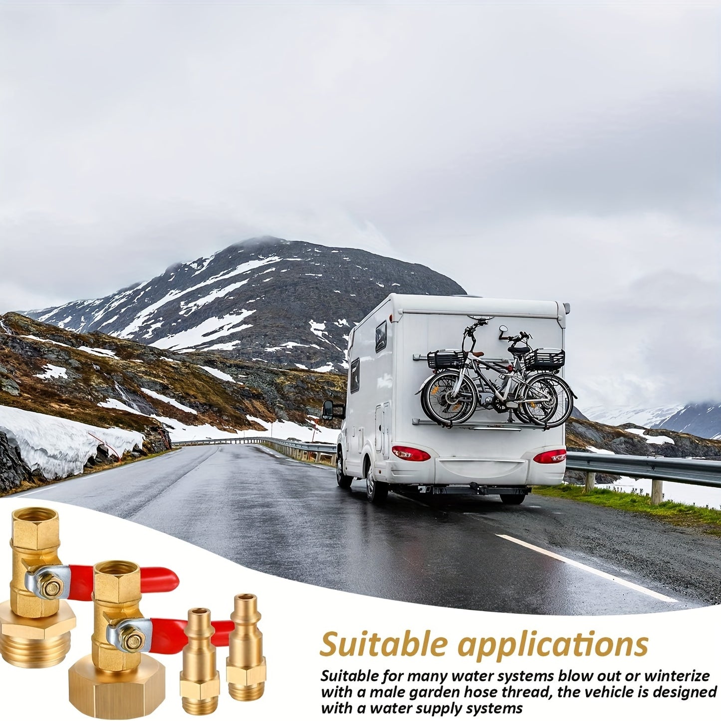 RV Winterize Blowout Adapter - lakescouleeoutdoors