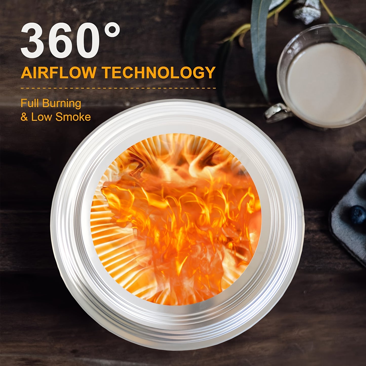 20 Inch Smokeless Firepit - lakescouleeoutdoors