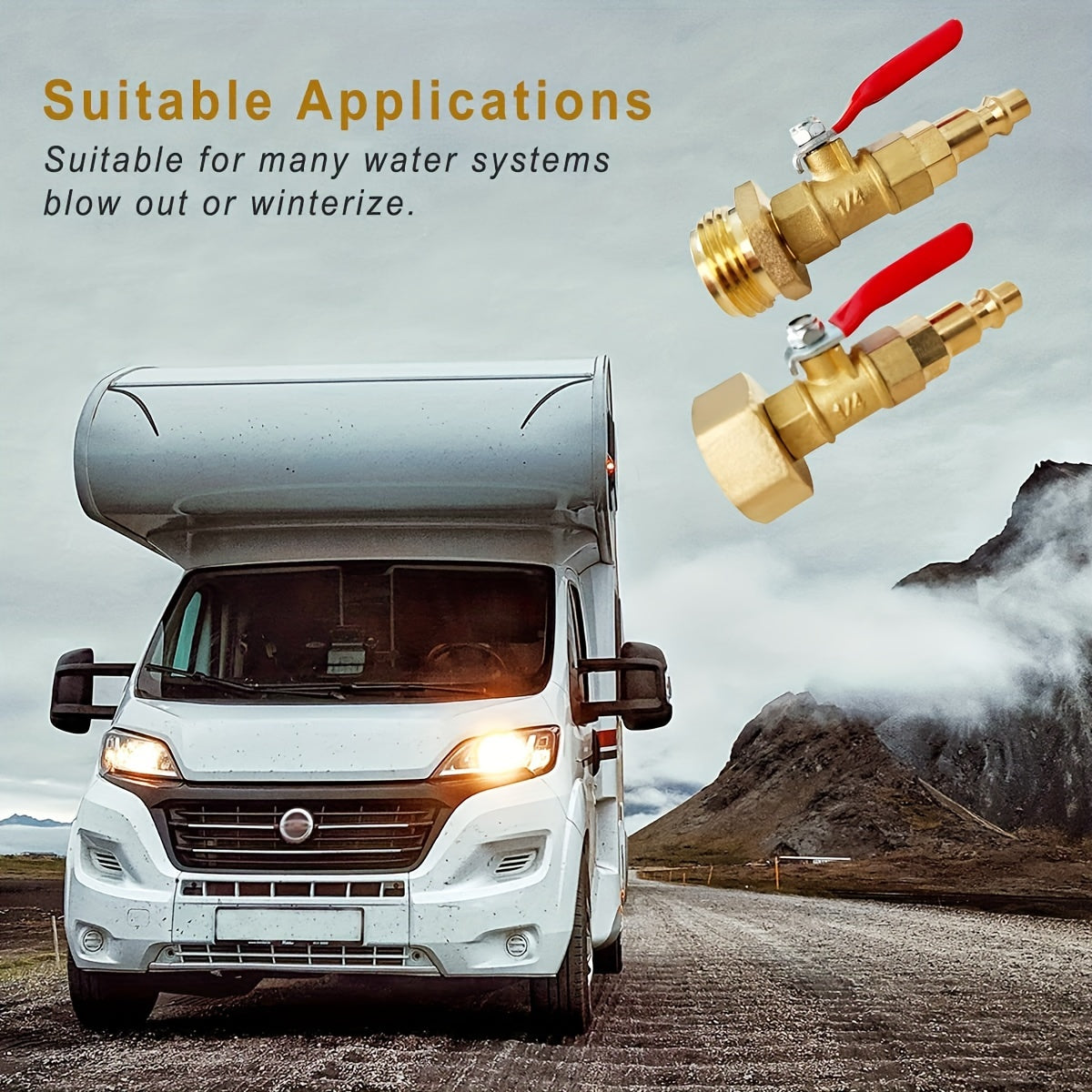 RV Winterize Blowout Adapter - lakescouleeoutdoors