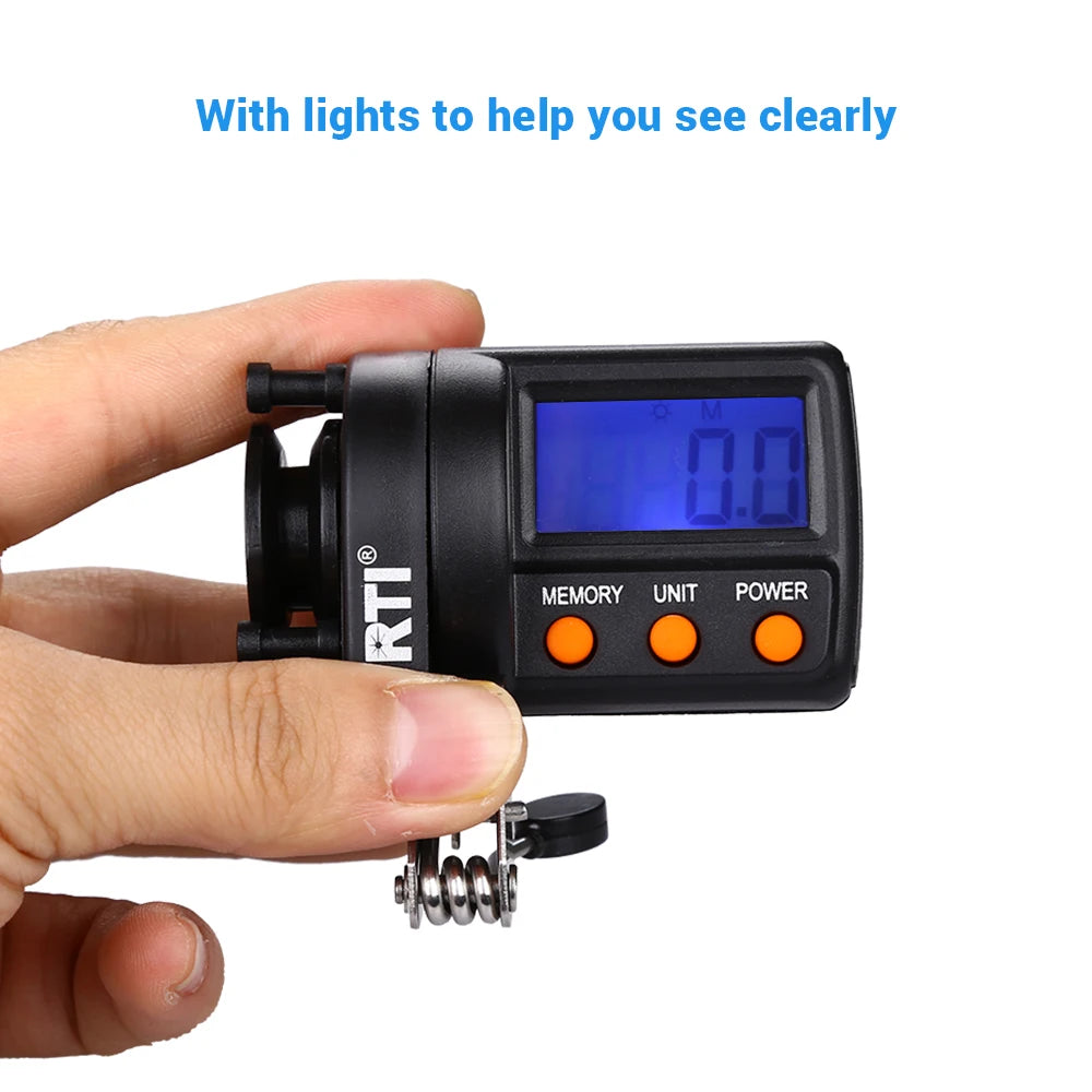 Digital Fishing Line Counter - lakescouleeoutdoors