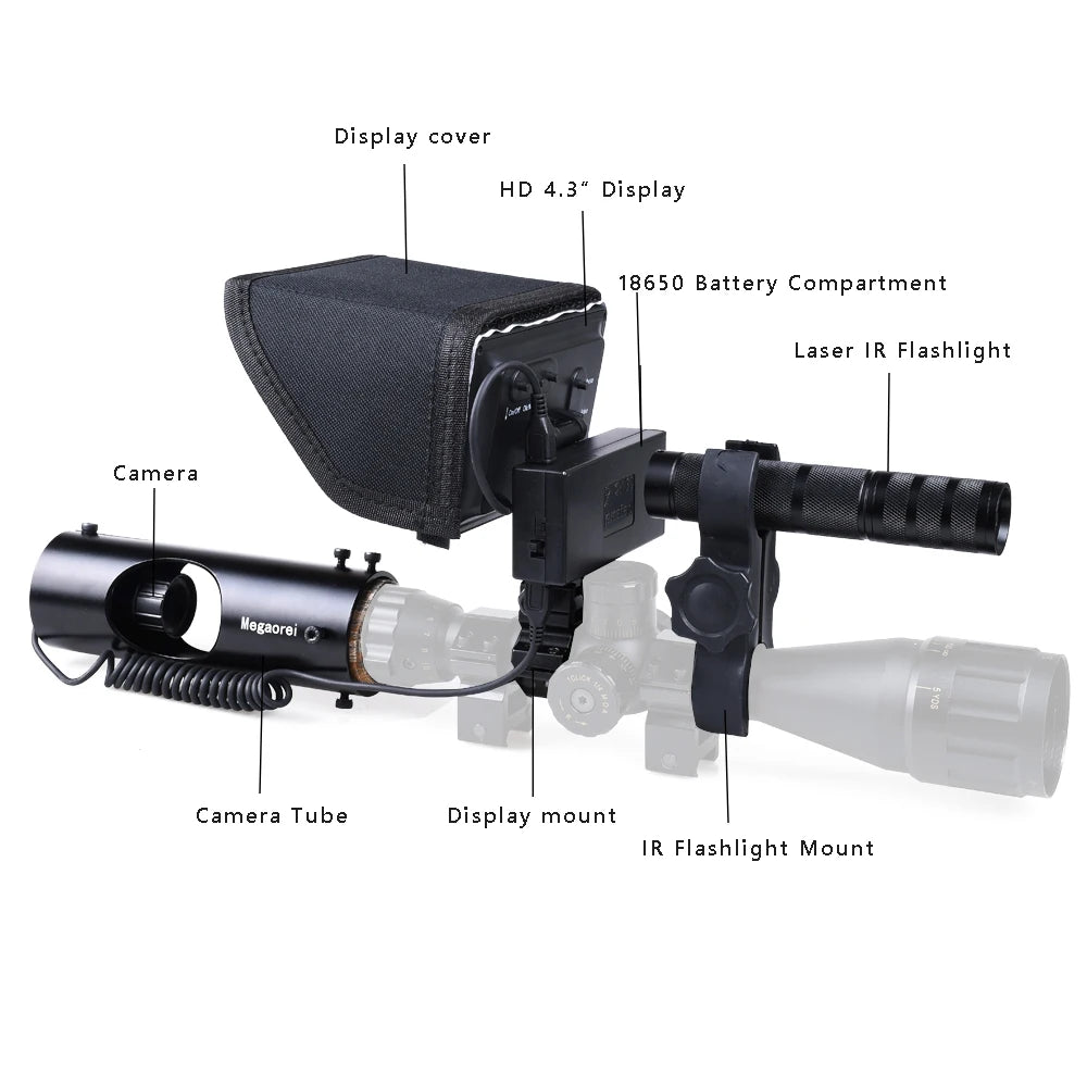 Night Vision IR Optics Sight Scope Camera