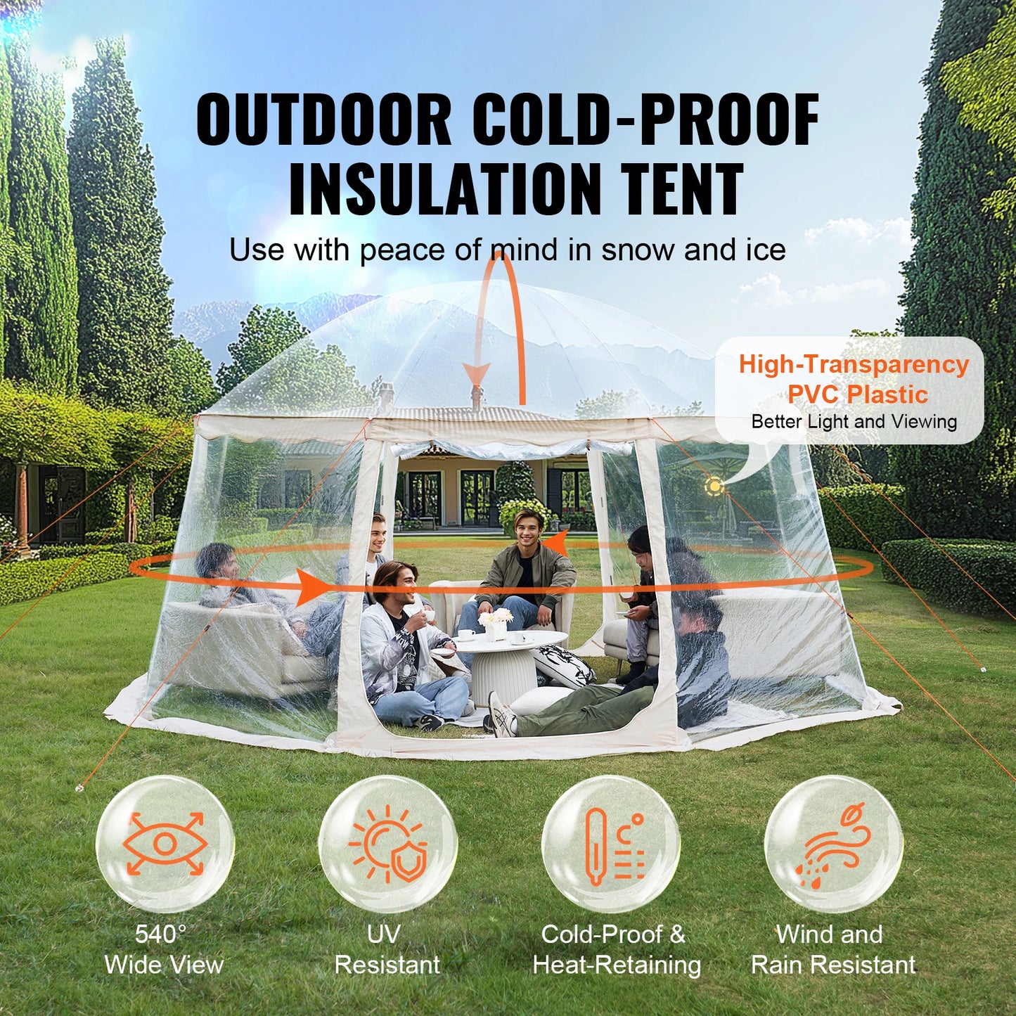 Bubble Tent Pop-Up