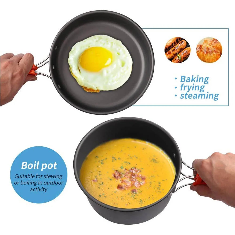 Camping Cooking set - lakescouleeoutdoors