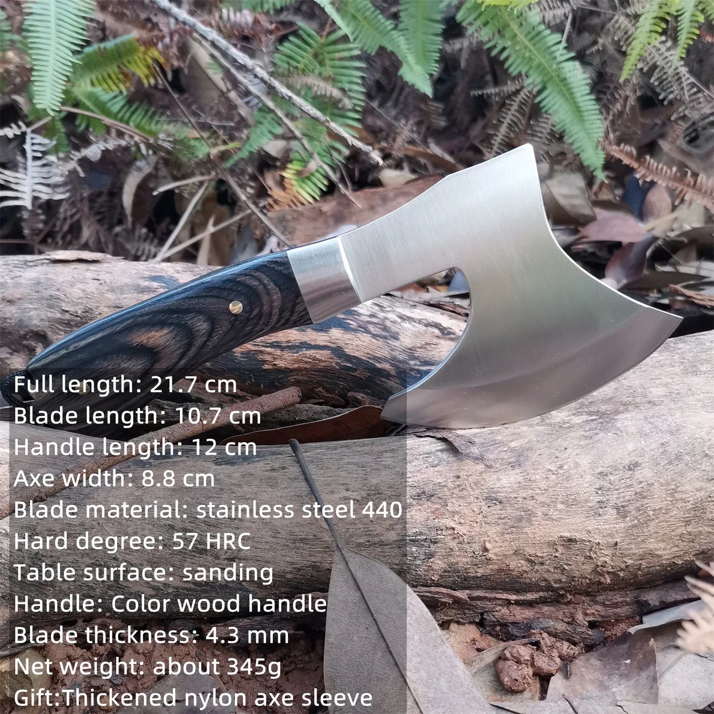 Camping Hatchet with Nylon Sheath