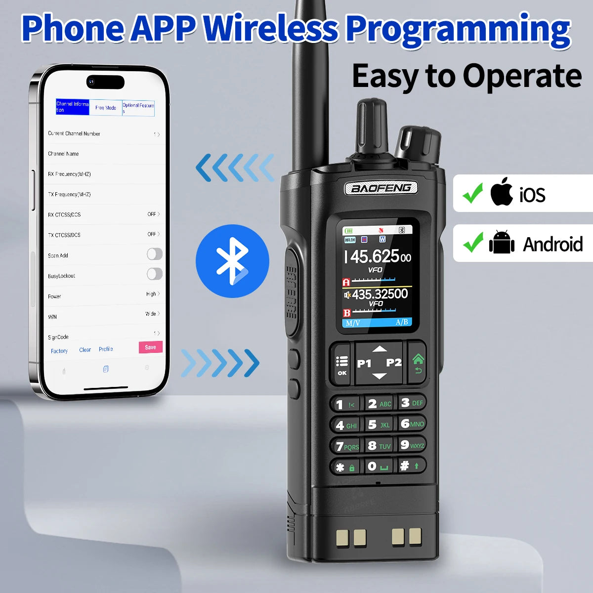 Baofeng UV-32 GPS Two Way Radio