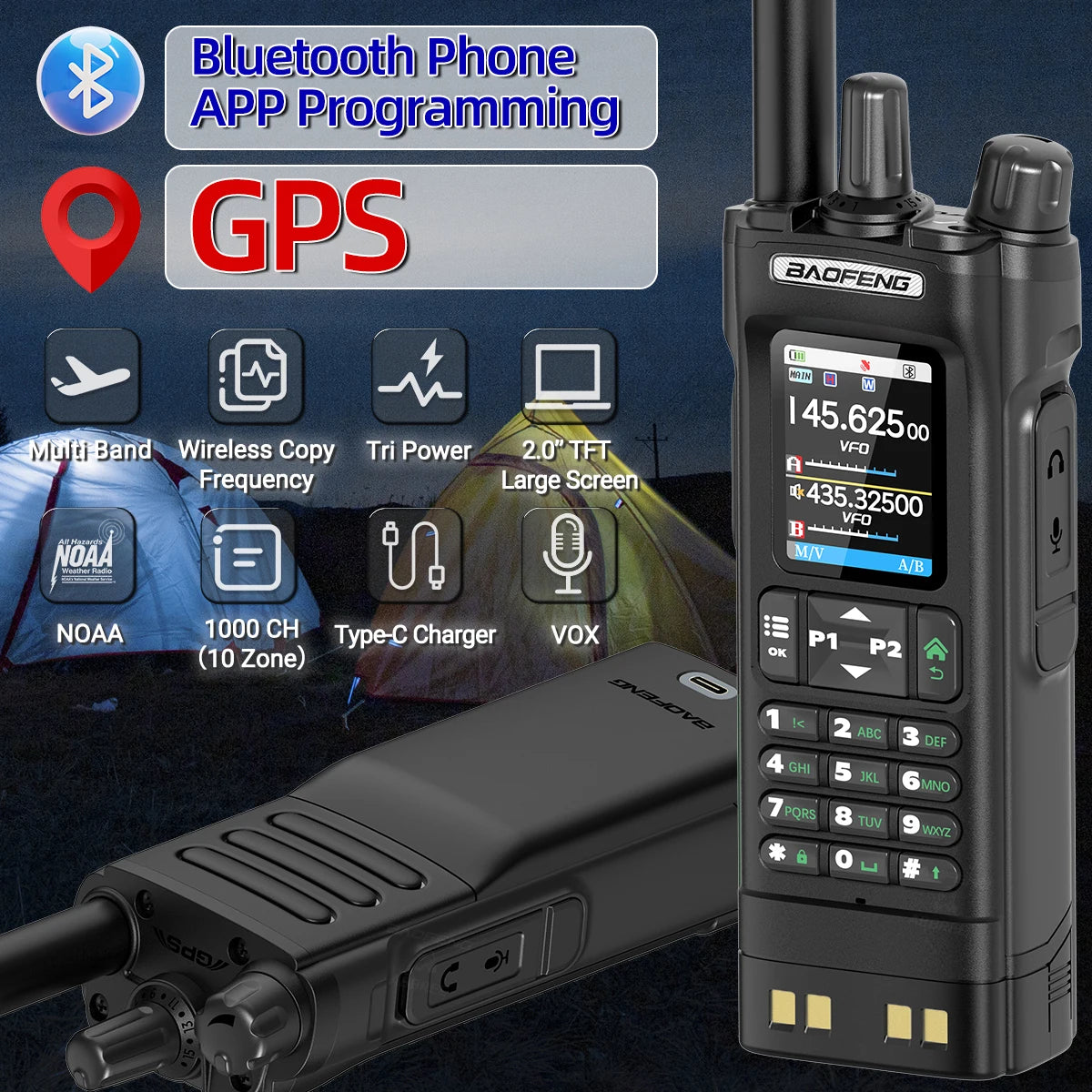 Baofeng UV-32 GPS Two Way Radio