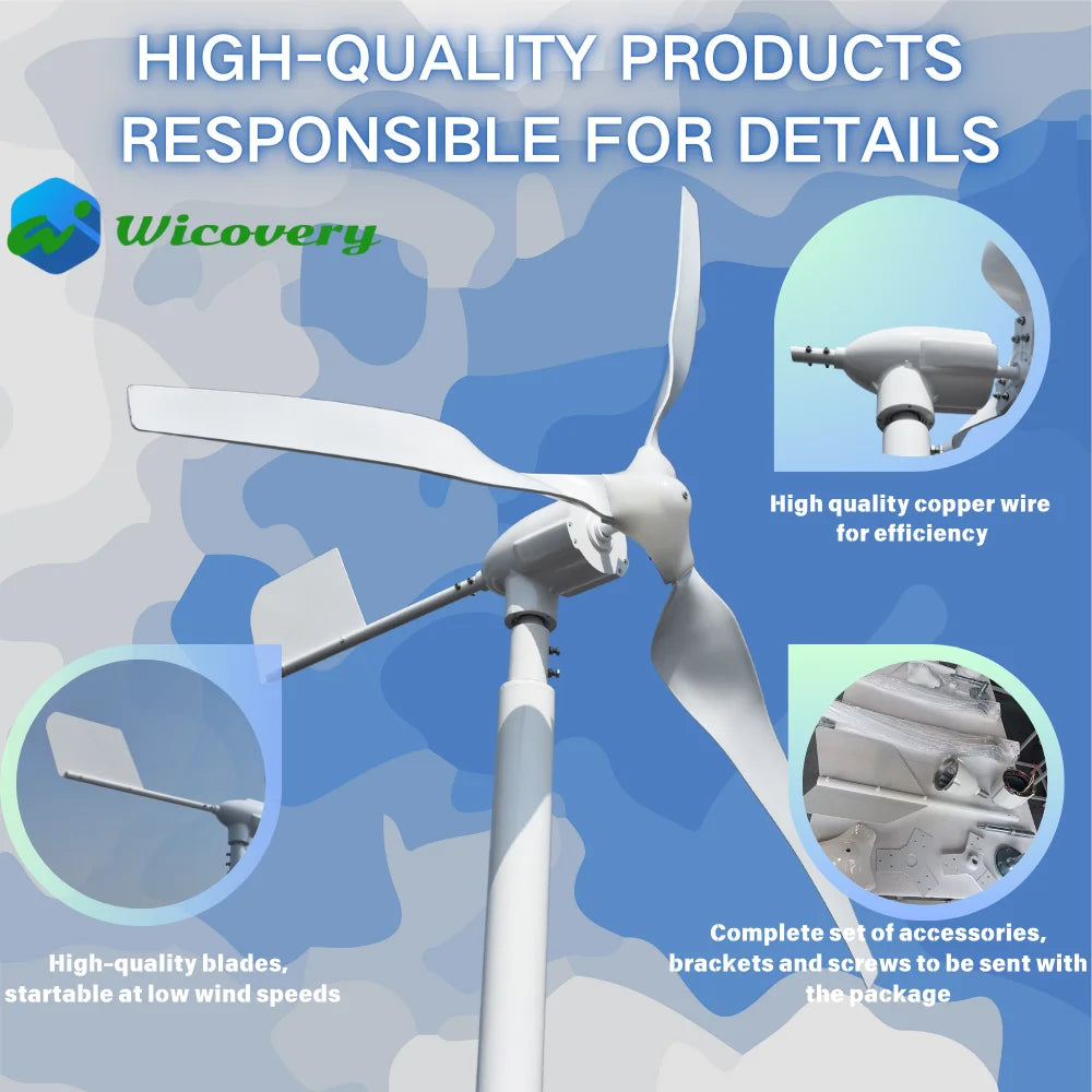 10KW 30KW 20KW Wind Turbine