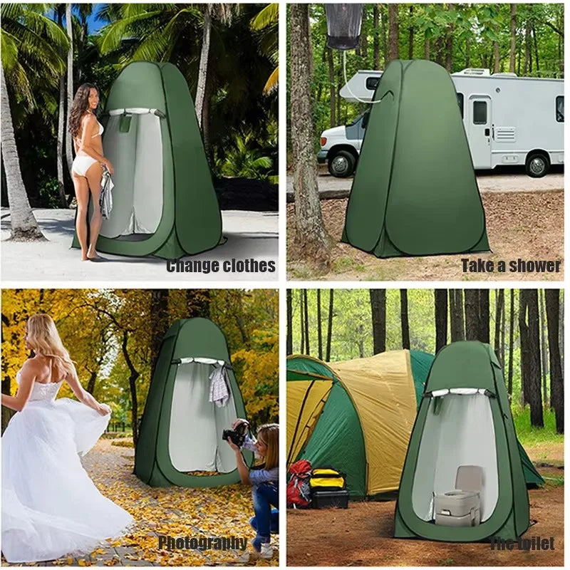 Outdoor portable privacy tent