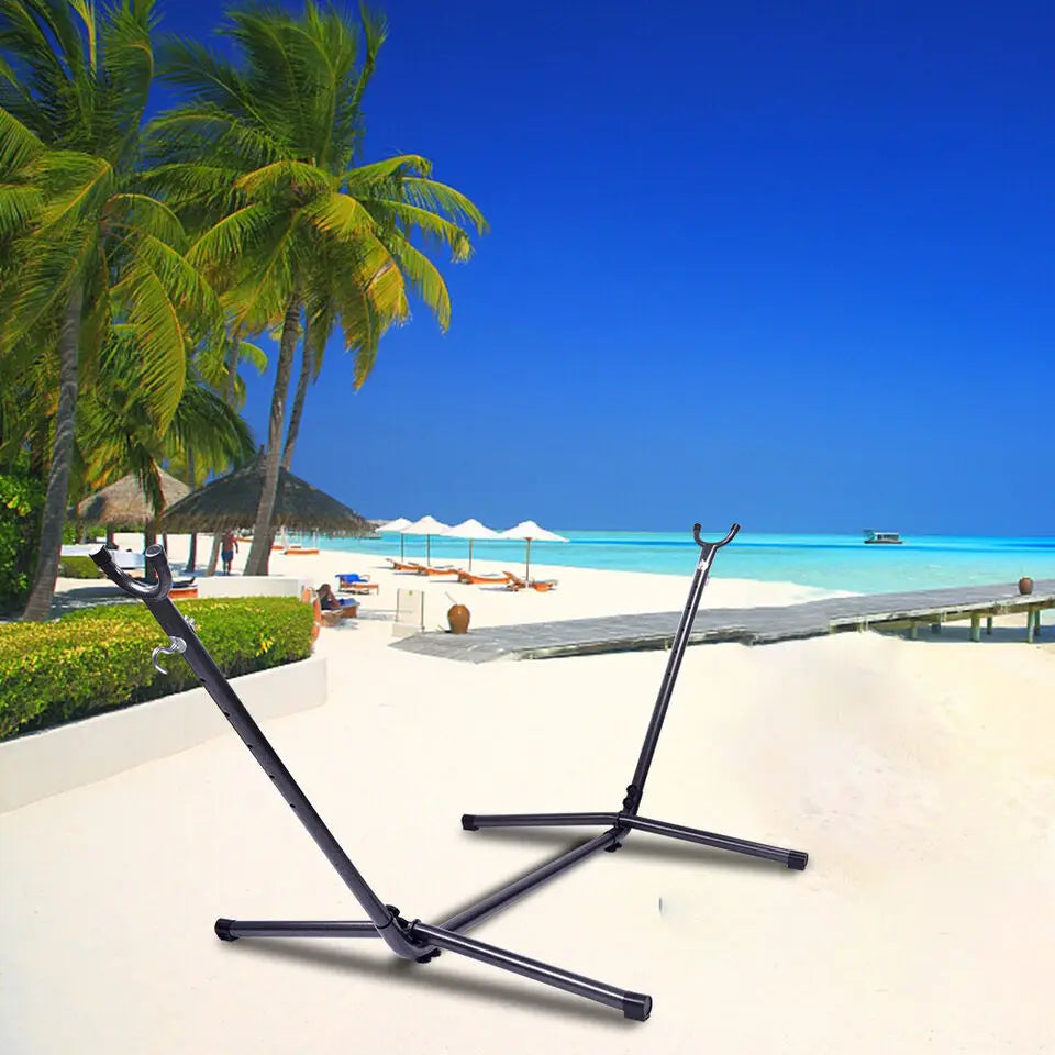 Steel Hammock Stand - lakescouleeoutdoors