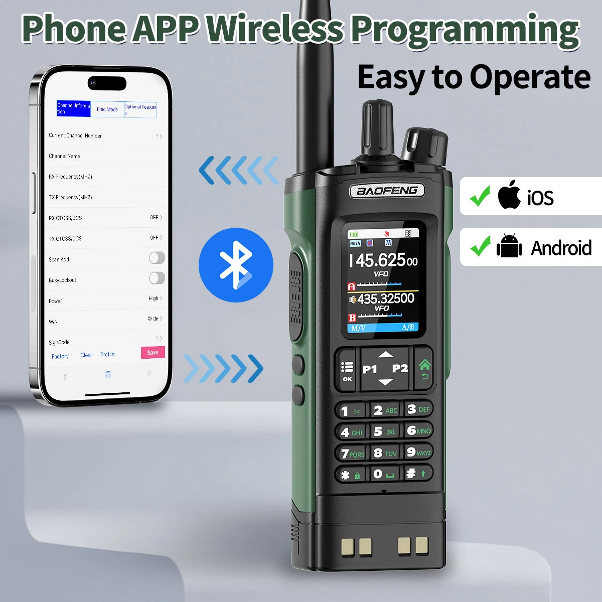 Baofeng UV-32 GPS Two Way Radio