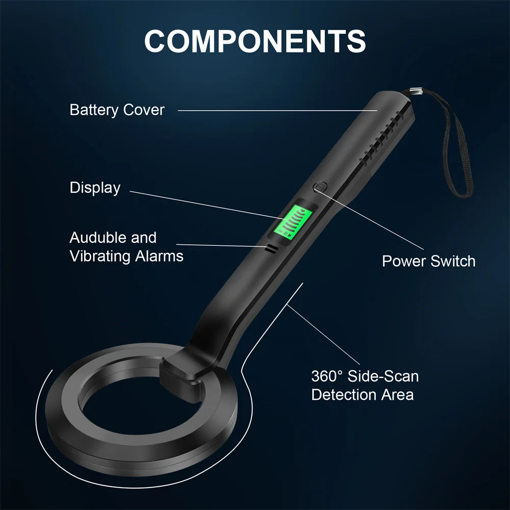 Handheld Metal Detector - lakescouleeoutdoors