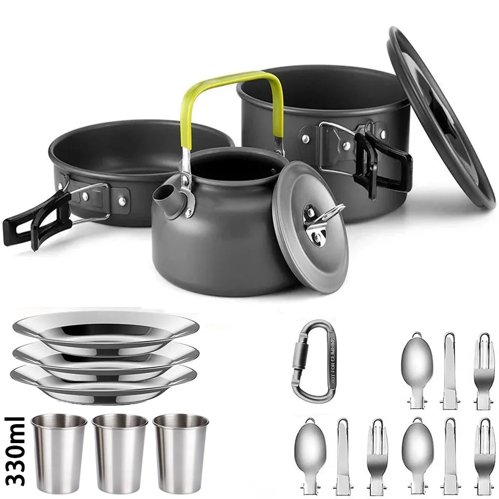 Camping Cooking set - lakescouleeoutdoors