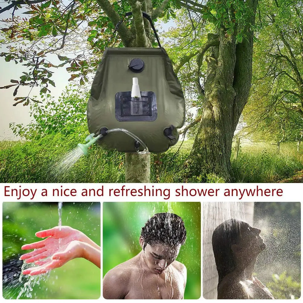 20L Solar Shower Bag - lakescouleeoutdoors