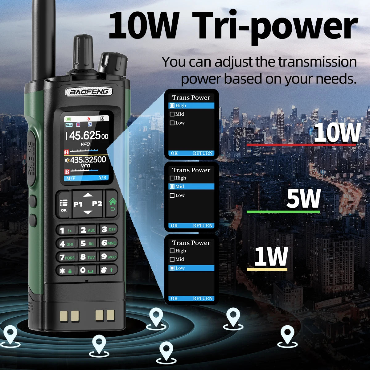 Baofeng UV-32 GPS Two Way Radio