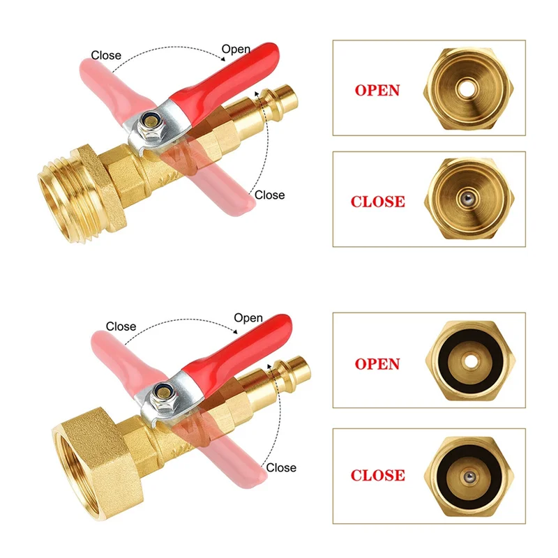 RV Winterize Blowout Adapter Set