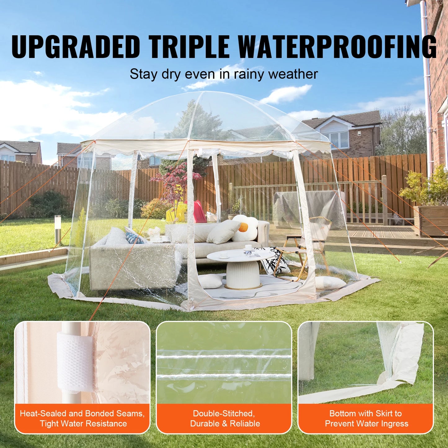 Bubble Tent Pop-Up