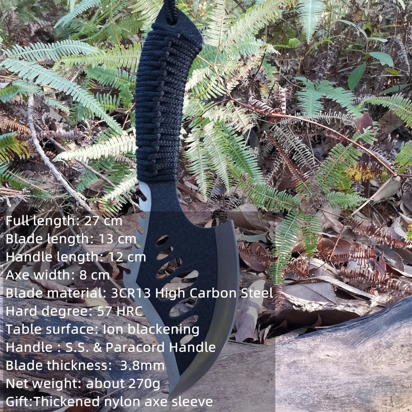 Camping Hatchet with Nylon Sheath