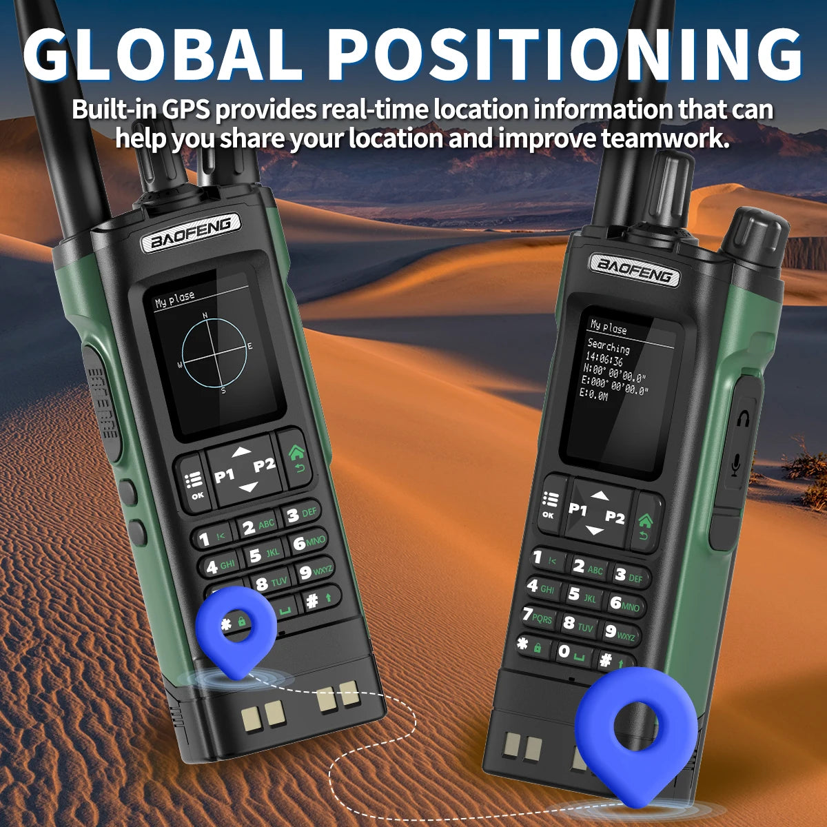 Baofeng UV-32 GPS Two Way Radio