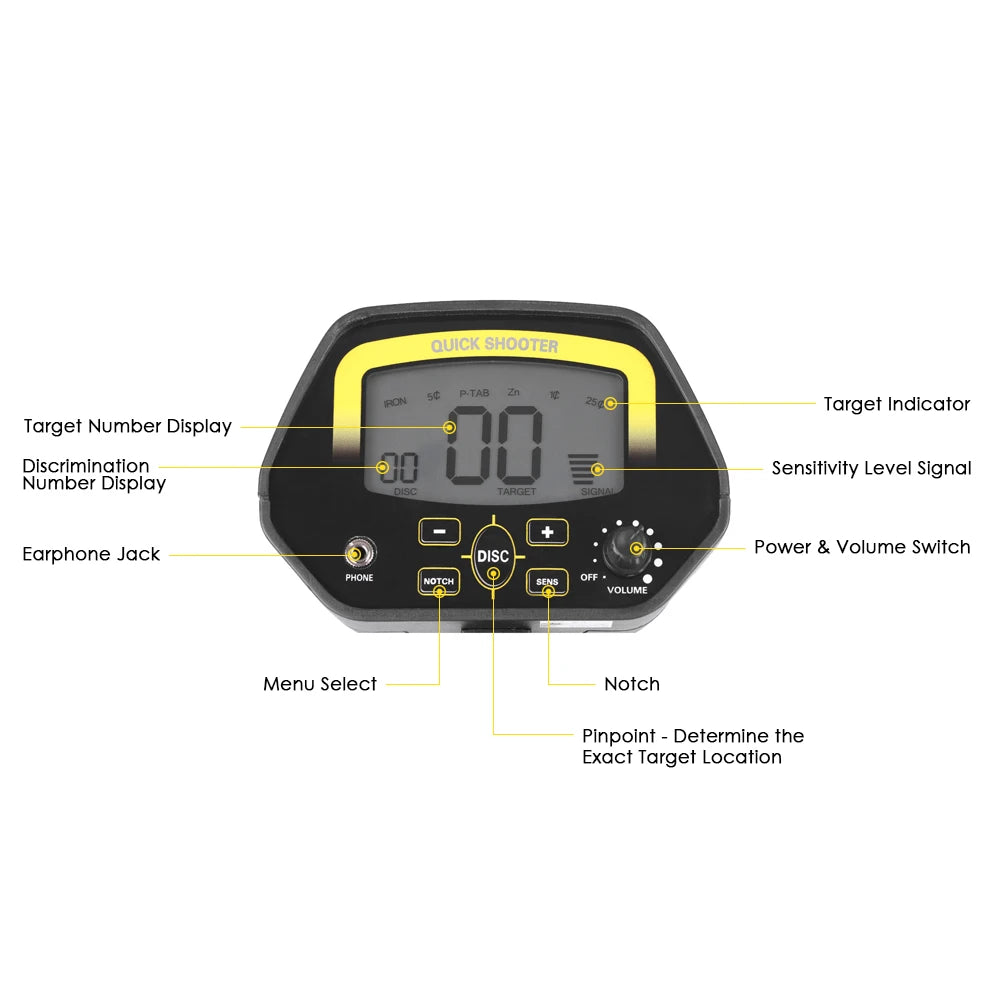 MD4060 Metal Detector - lakescouleeoutdoors