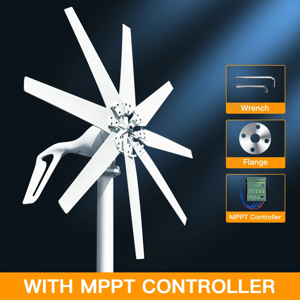 1000W Wind Turbine - lakescouleeoutdoors