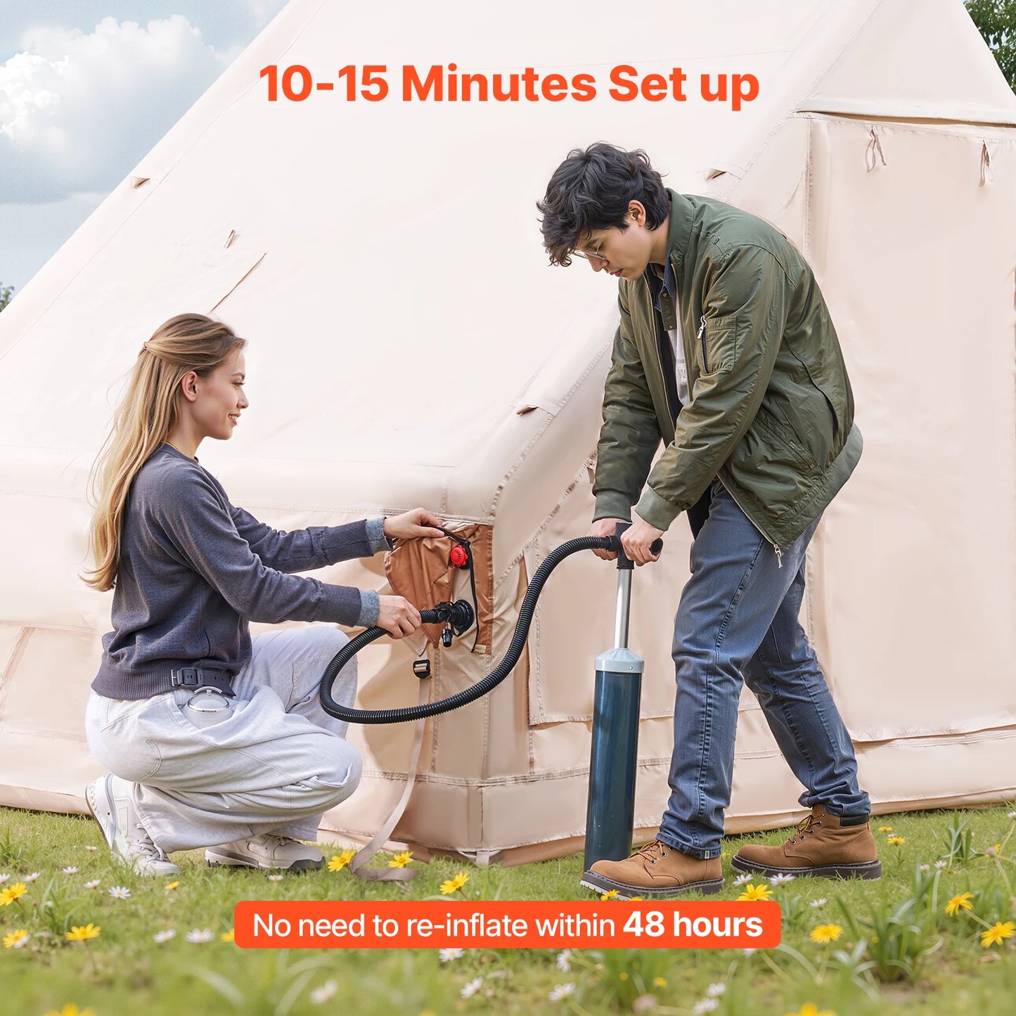 Inflatable Tents for Camp