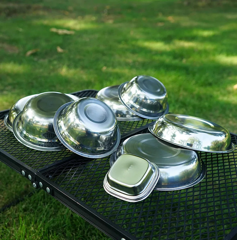Portable 4 Place Dining Set - lakescouleeoutdoors