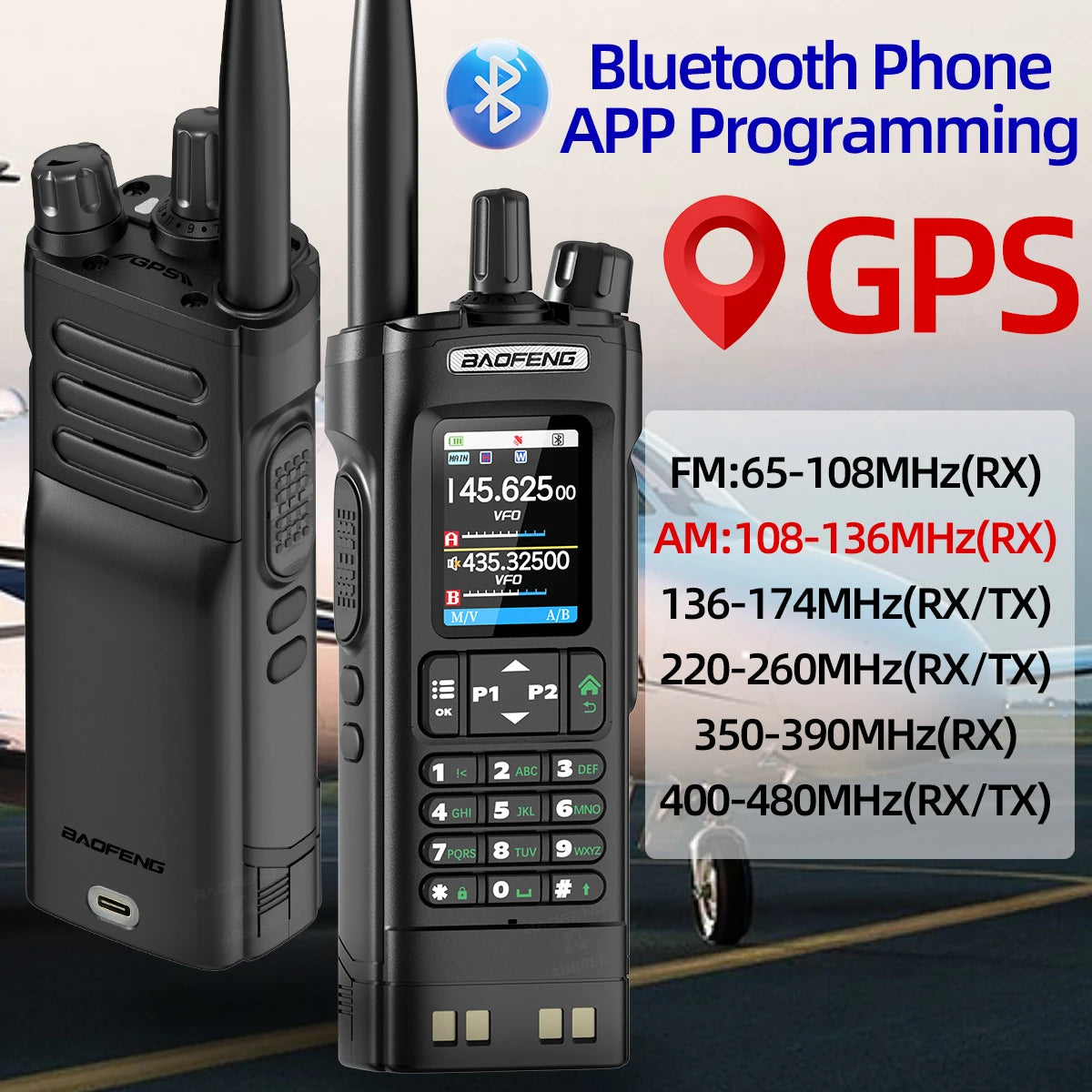 Baofeng UV-32 GPS Two Way Radio
