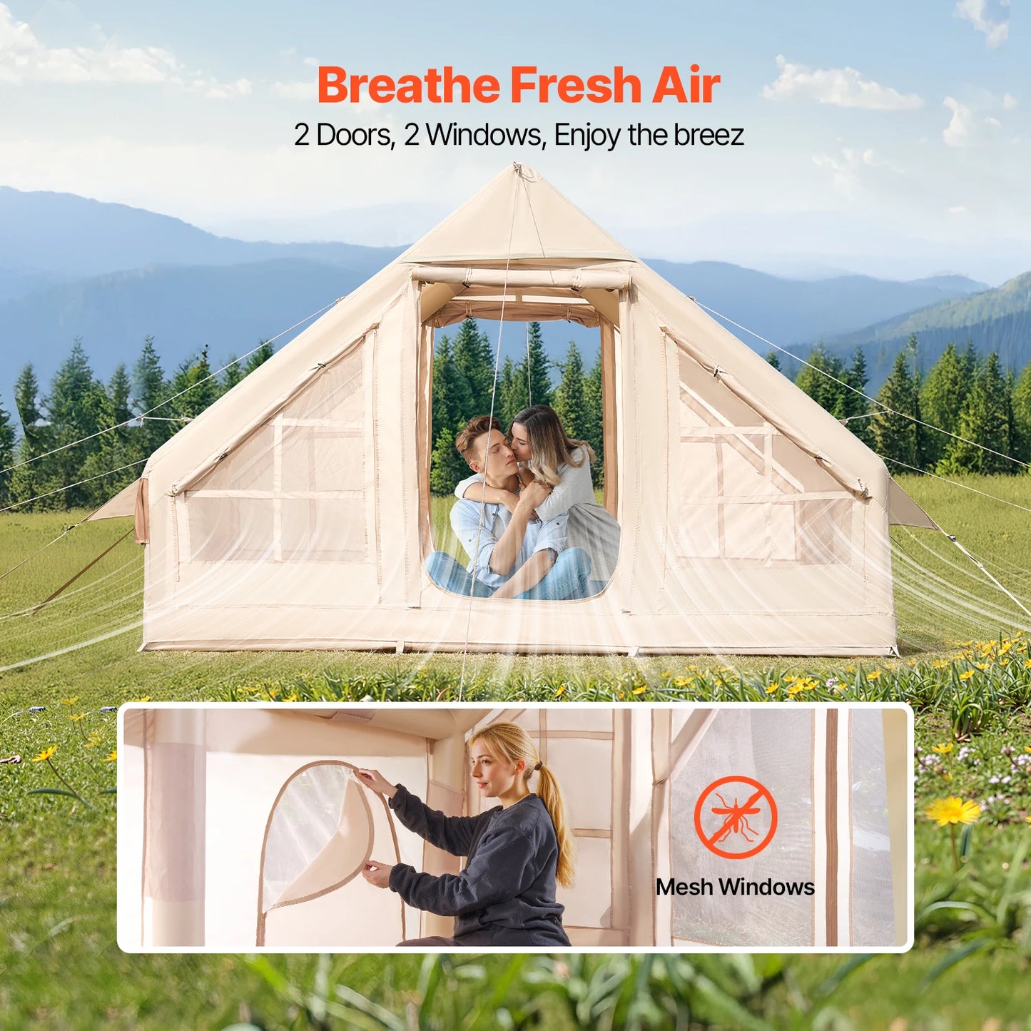 Inflatable Tents for Camp