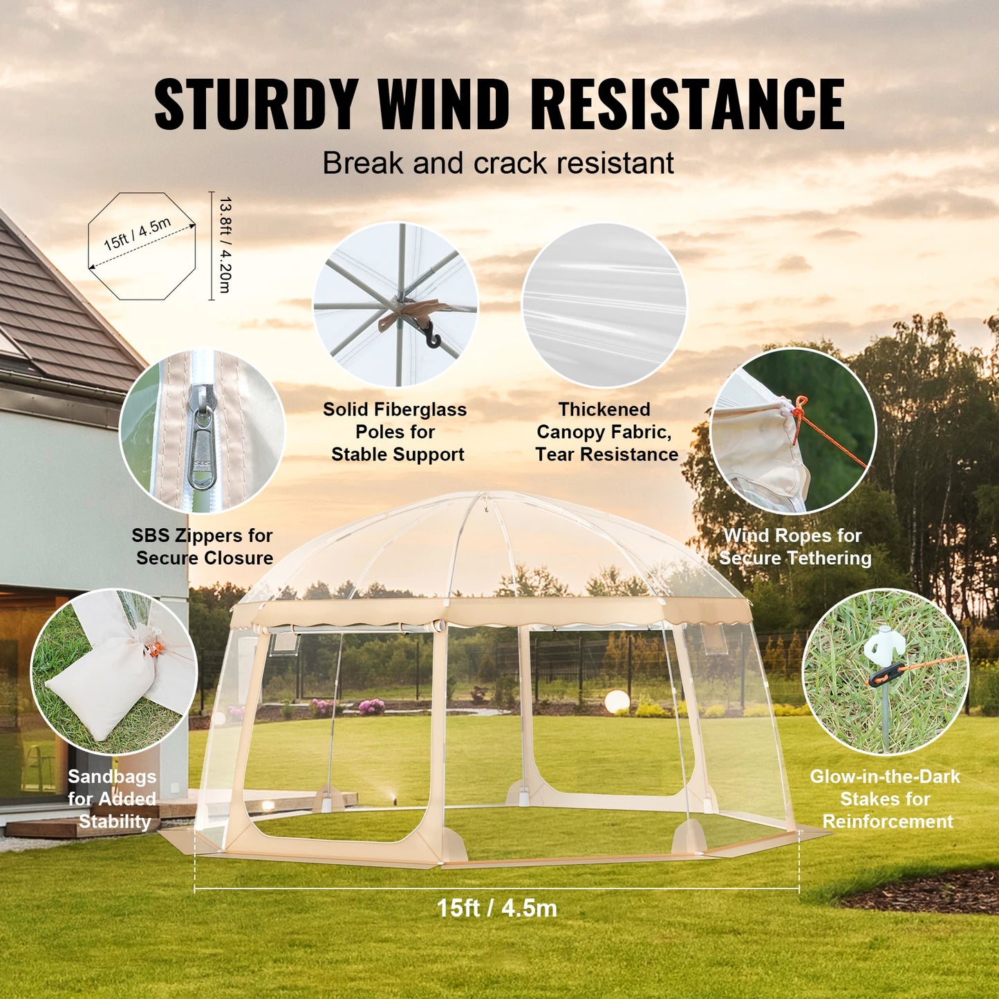 Bubble Tent Pop-Up