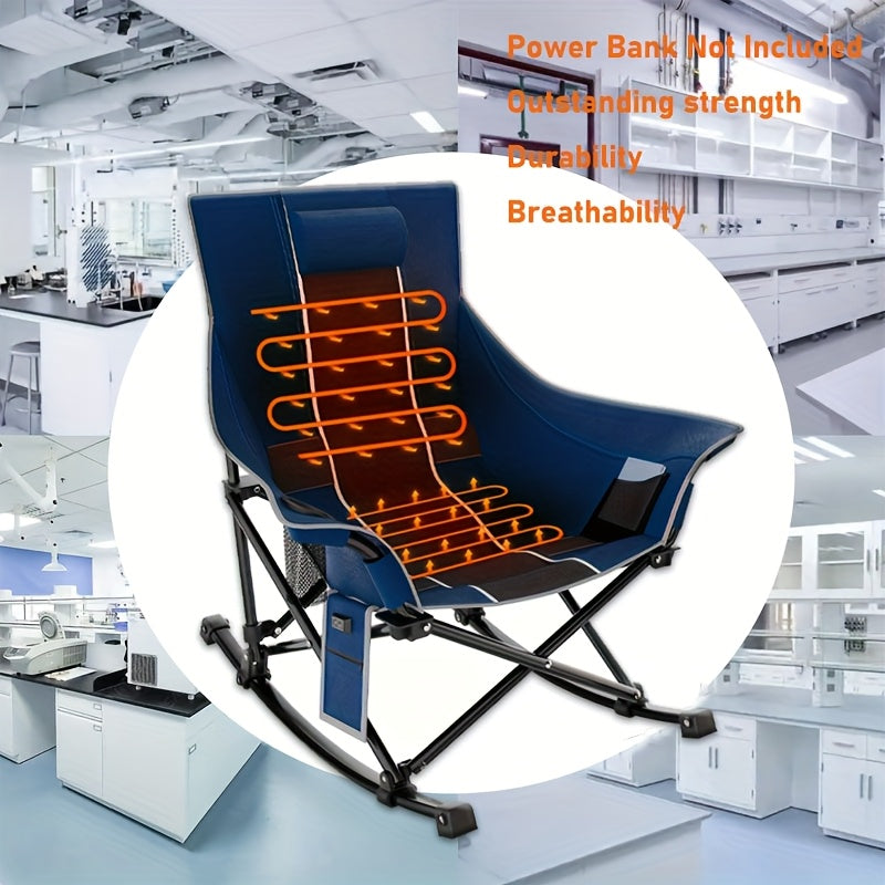 Extra Large Heated Rocking Chair