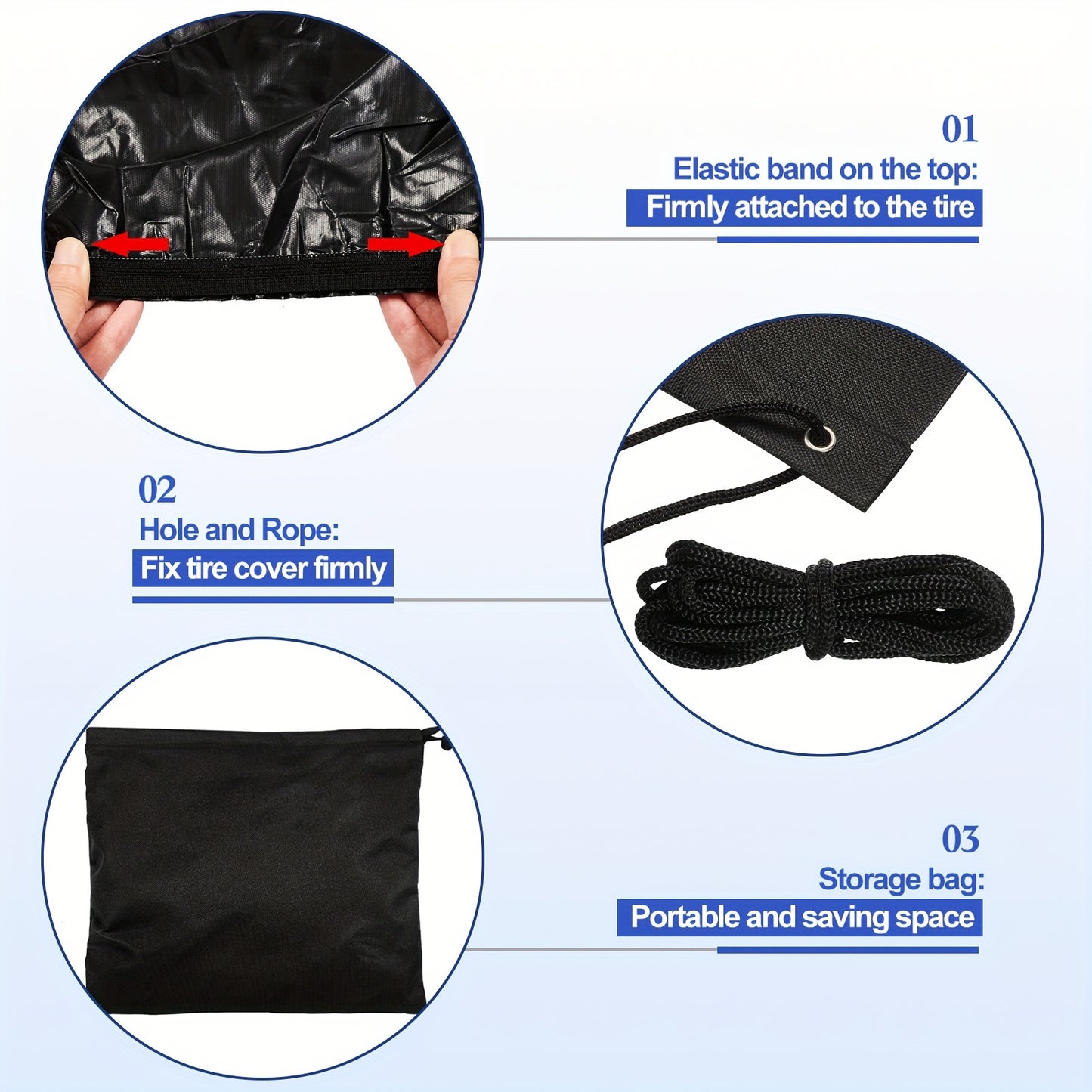 2-piece Tire Cover - lakescouleeoutdoors