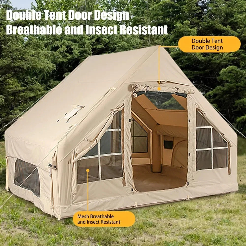 Stay Cozy Year-Round: Exploring the Benefits of a 4-Season Inflatable Tent with Stove Jack