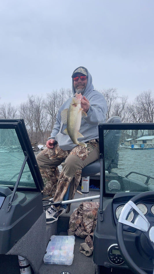 Spring Walleye Fishing on the Upper Mississippi River