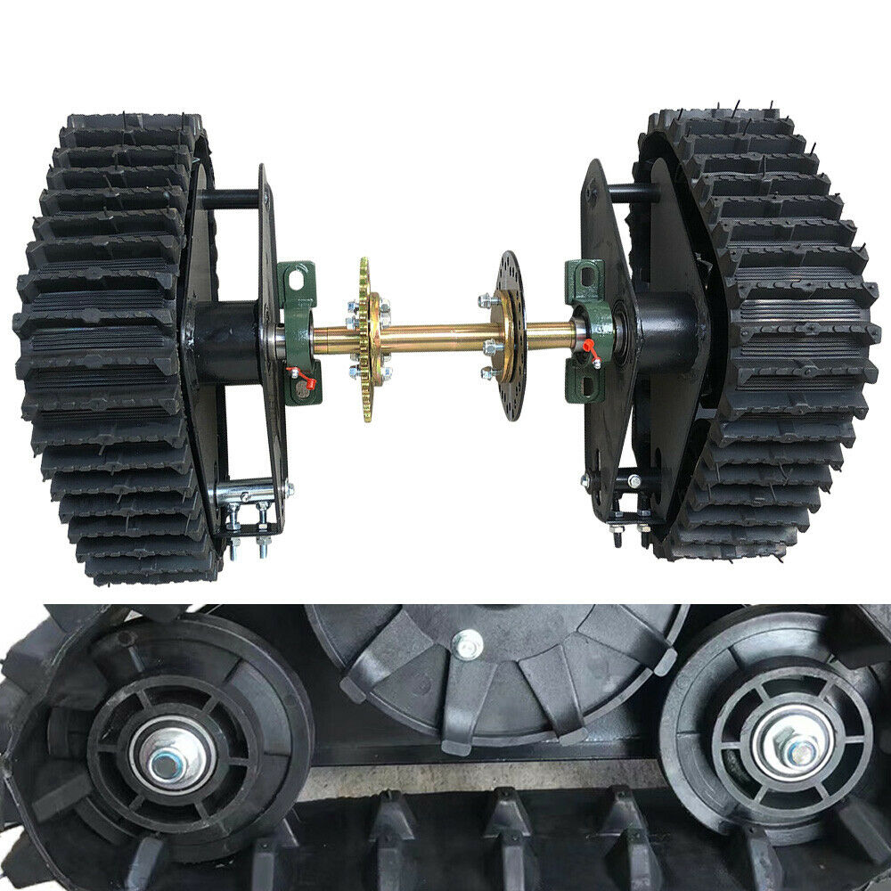 Rear Axle Track Assembly for Rear Wheel Replacement