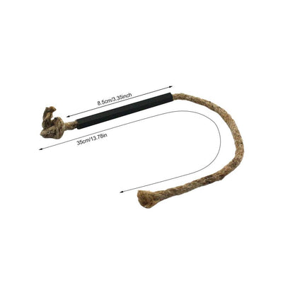 Tinder Wick Hemp Cord With Aluminum Bellows - lakescouleeoutdoors