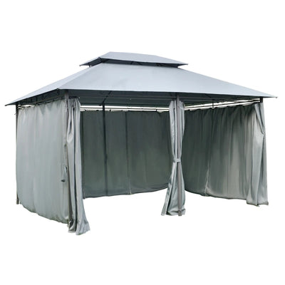 10' x 13'  Steel Gazebo With Vented Soft Top