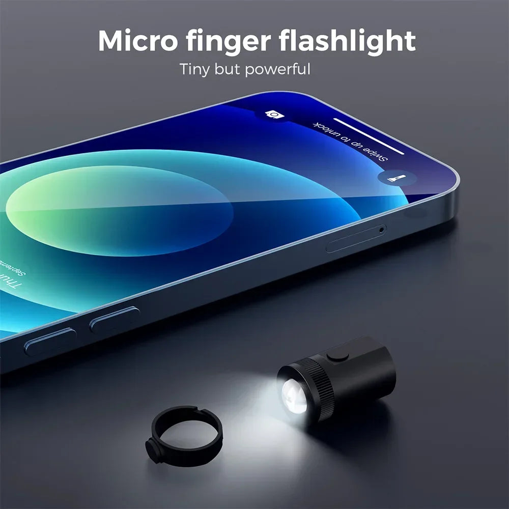 Flashlight Finger Light