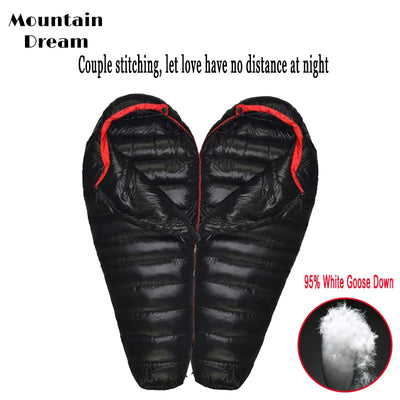 Down Sleeping Bag Adult Mummy Style