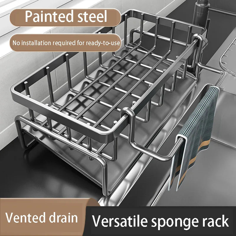 Multi functional kitchen drainage rack