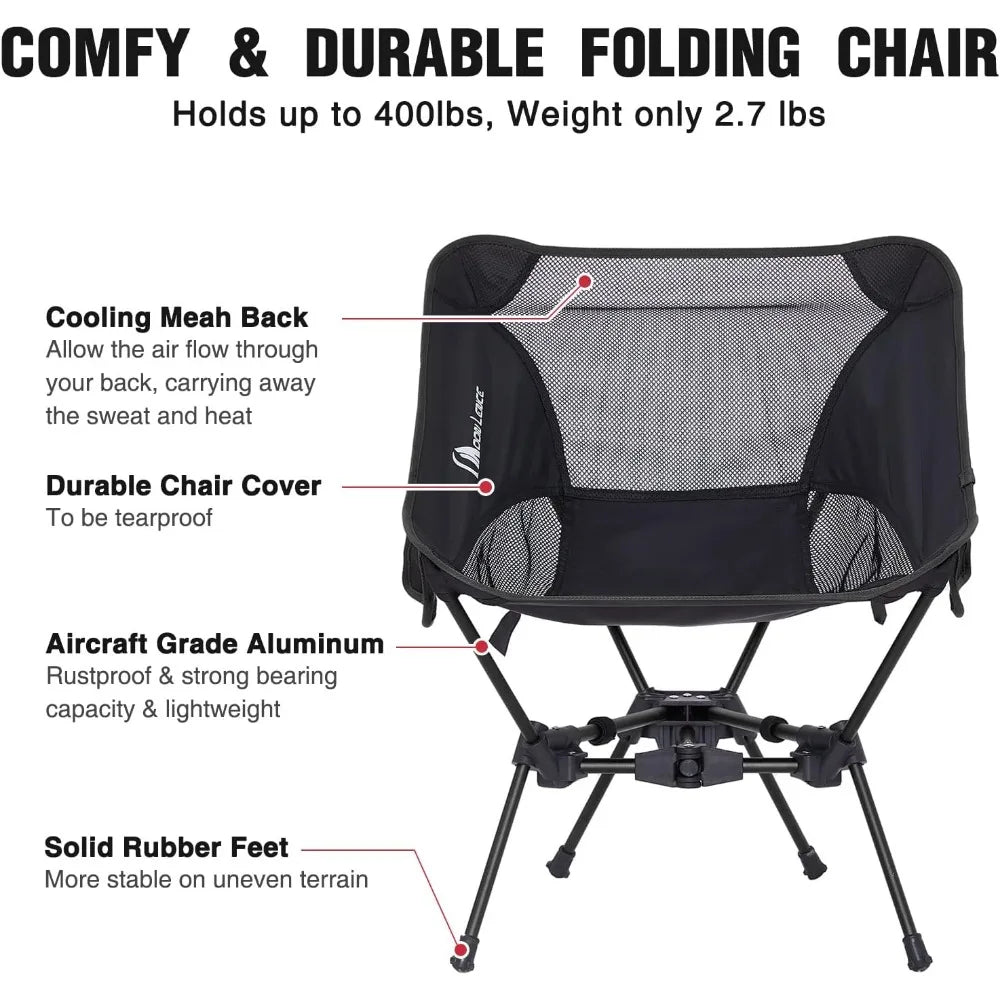 Ultralight Lightweight Folding Chair - Compact