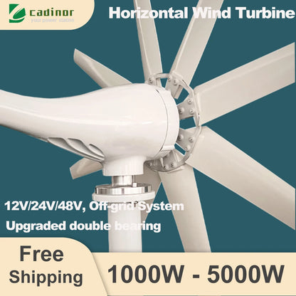 Small horizontal axis wind turbine 1KW-3KW