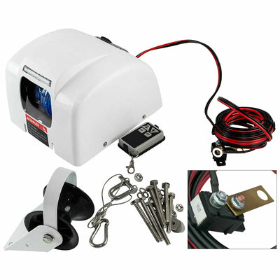 Electric Anchor Winch with Wireless Remote Control