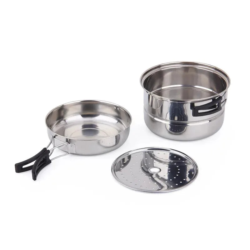 3PCS Stainless Steel Cookware Set