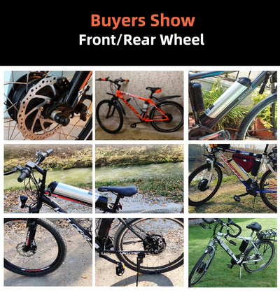 20"-29" Wheel Electric Bike DIY Kit