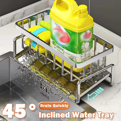 Sink Cleaning Tools Storage Rack - lakescouleeoutdoors