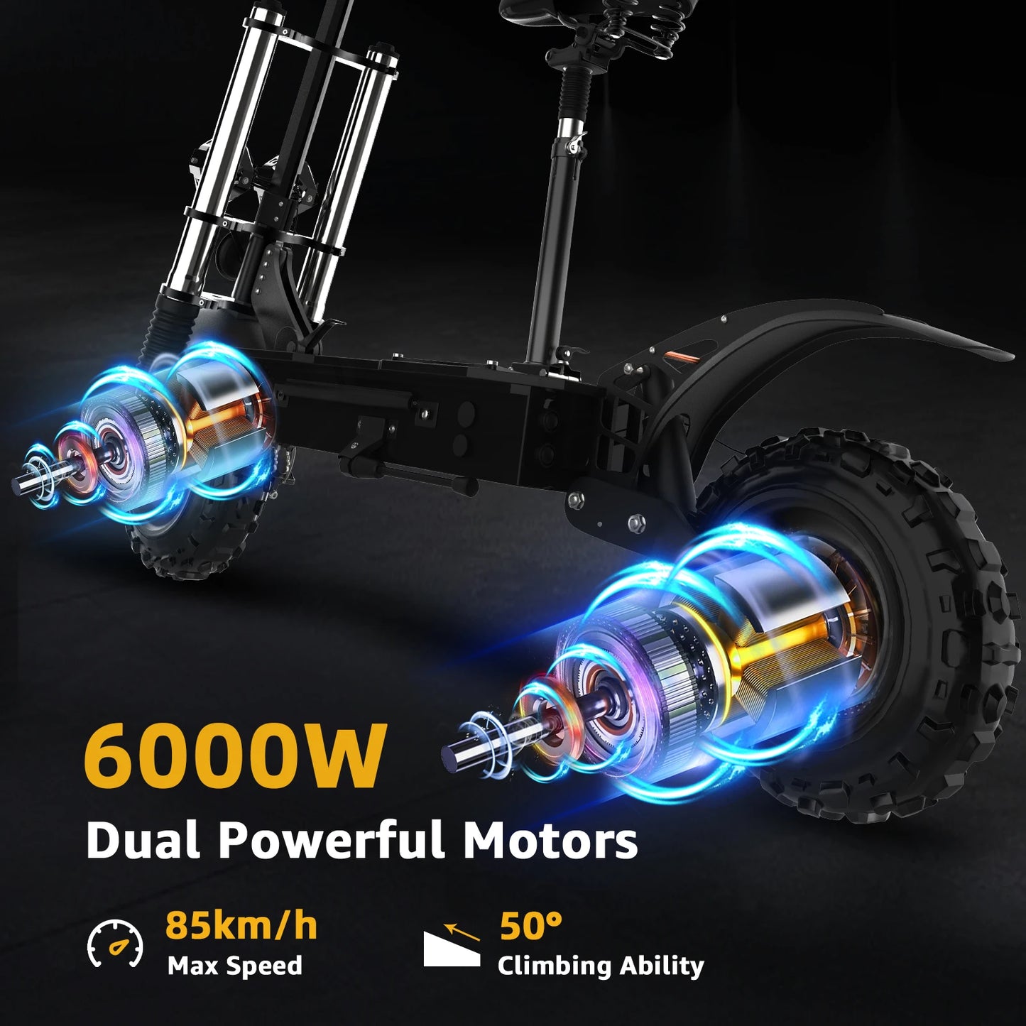 Off Road Dual Motor Electric Scooter