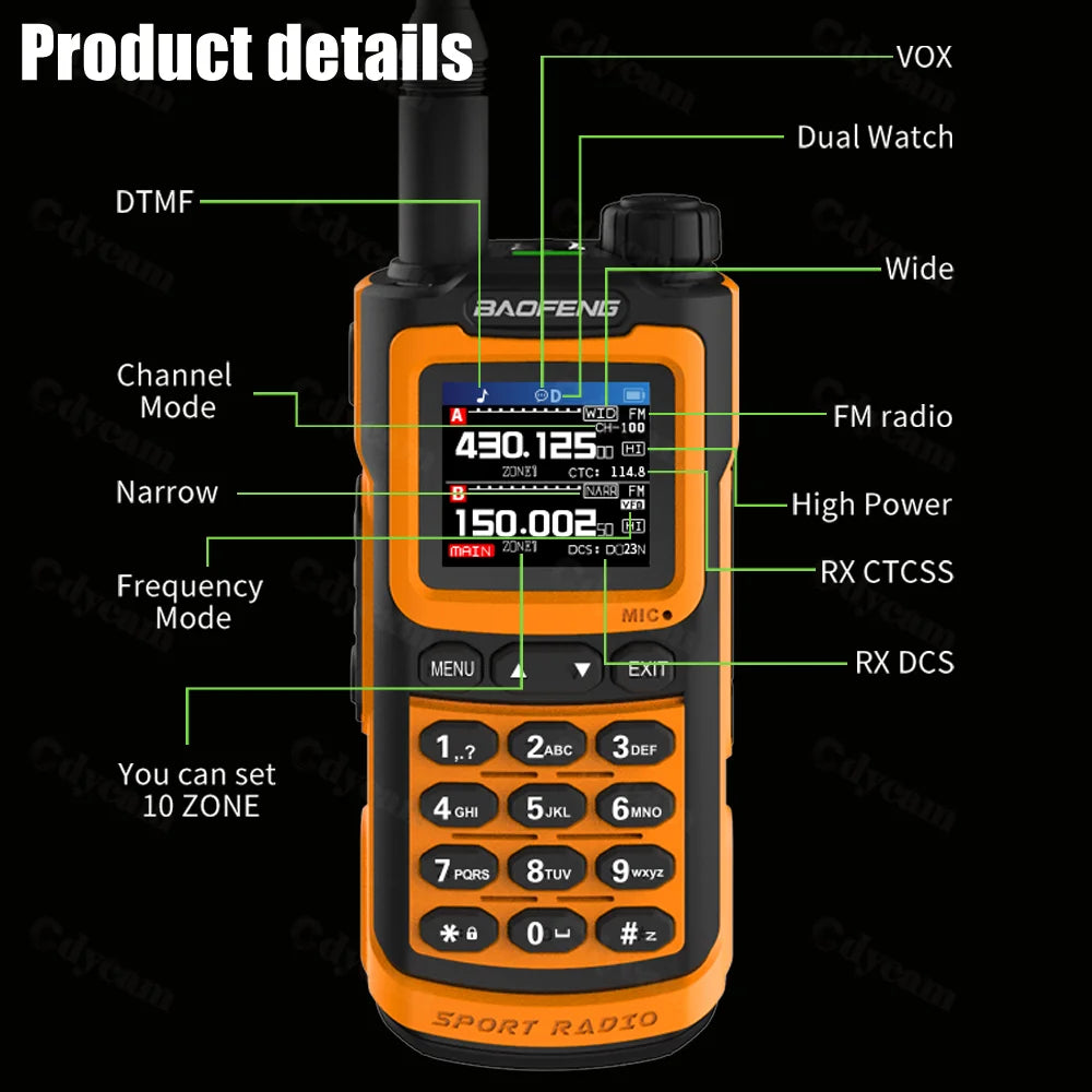 Baofeng UV-G30 Pro Long Range Radio