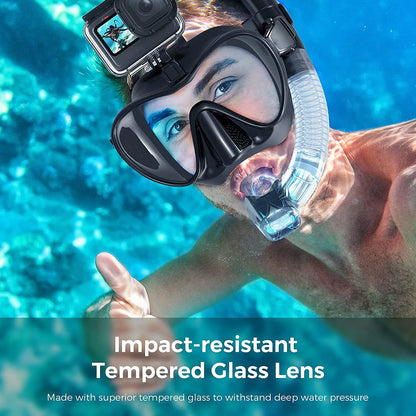 Wet Go-pro Mount Diving Mask