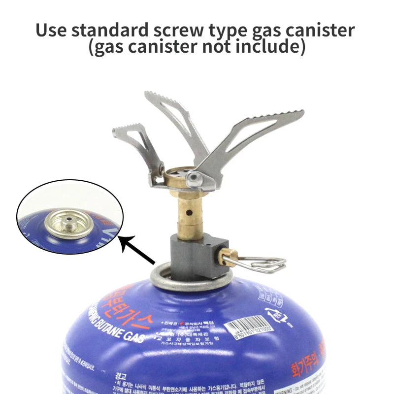 Lightweight 3000W Gas Camping Stove